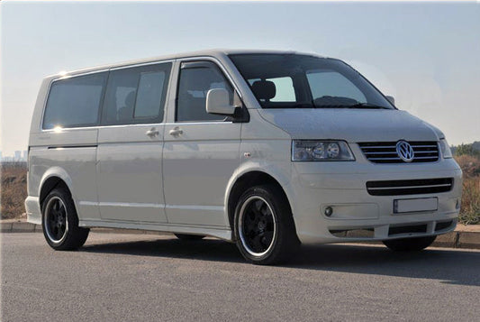 Full edging of the glass (14 parts, stainless steel) for Volkswagen T5 Transporter 2003-2010 - image 2