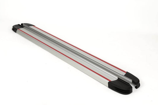 Lateral platforms Maya Red-Gray (2 pieces, aluminum) for Volkswagen Touareg 2002-2010 - Reelken Auto