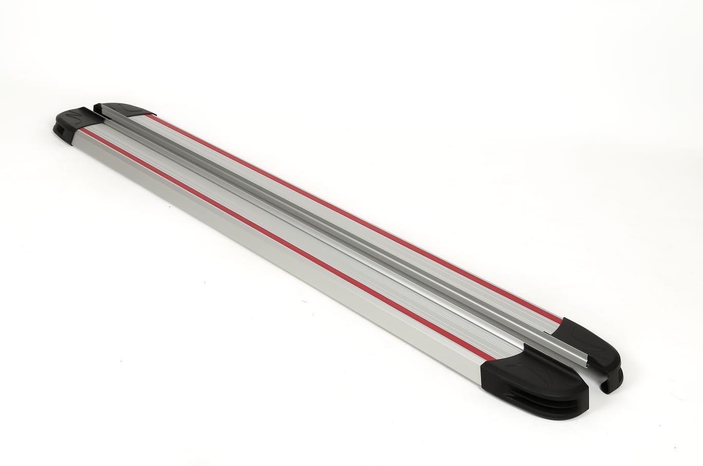 Side Steps Maya Red-Grey (2 pcs, Aluminum) for Volkswagen Amarok 2010-2022 - image 2