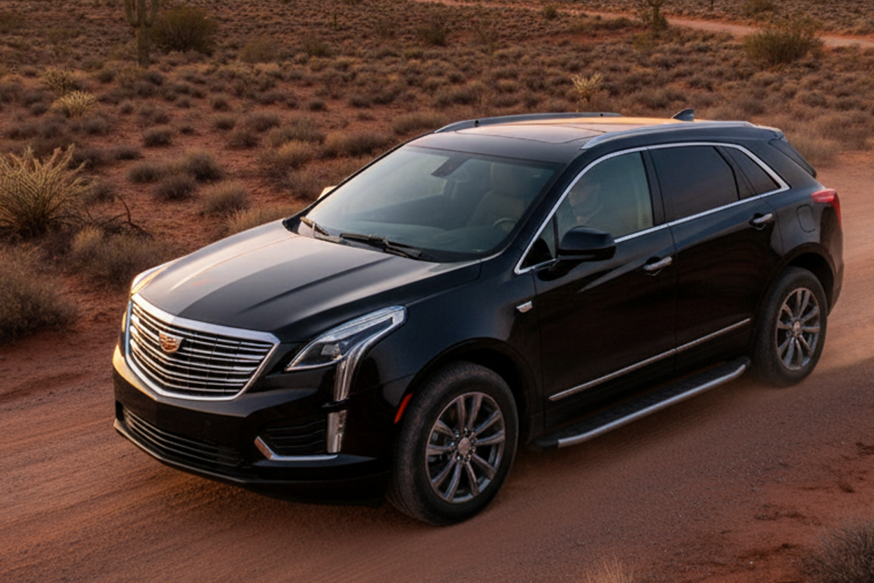 Side Steps Fullmond (2 pcs, Aluminum) for Cadillac XT5 2016- - image 1