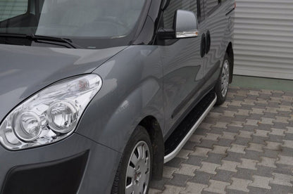 Side Steps Fullmond (2 pcs, Aluminum) for Fiat Doblo II 2010-2022 - image 1