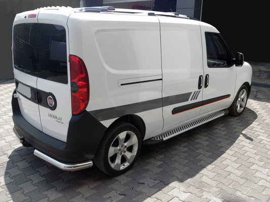Side site Line (2 pieces, aluminum) for Fiat Doblo II 2010-2022 - image 1