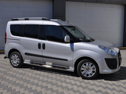 Side Pipes (2 pcs, Stainless Steel) for Fiat Doblo II 2010-2022 - image 5