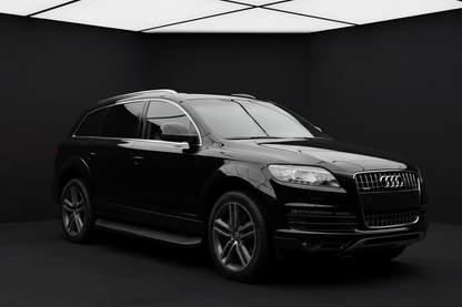 Side Steps Tayga Black (2 pcs, Aluminum) for Audi Q7 2005-2015 - image 1