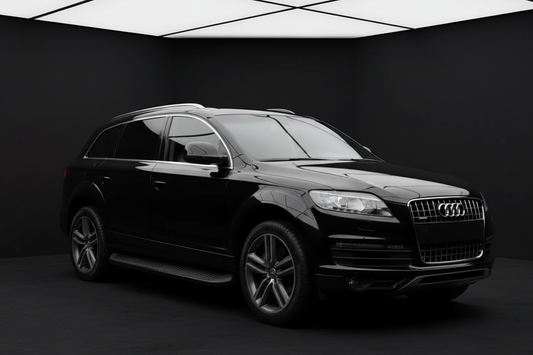 Side Steps Tayga Black (2 pcs, Aluminum) for Audi Q7 2005-2015 - image 1