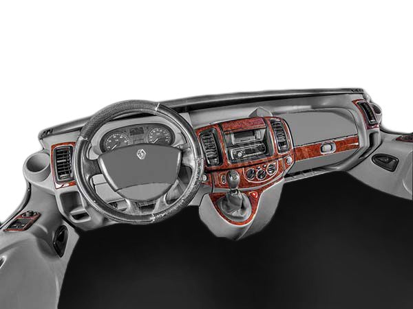 Dashboard Trim Covers for Renault Trafic 2001-2015 - image 3