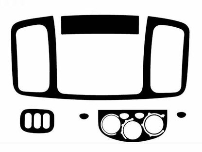 Dashboard Trim Covers (Small Set) for Renault Trafic 2001-2015 - image 3