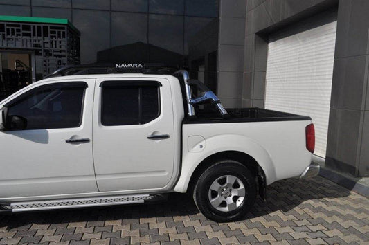 Lateral platforms X5-type (2 EA., alum.) for Nissan Navara 2006-2015 - Reelken Auto