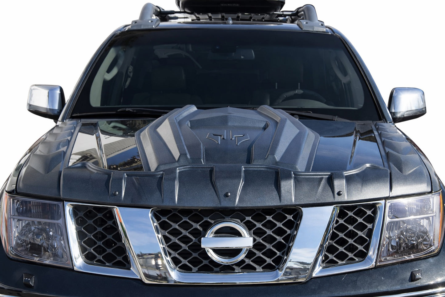 Hood Scoop Cover (ABS) for Nissan Navara 2006-2015 - image 2