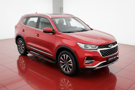 Side Steps Maya Red (2 pcs, Aluminum) for Chery Tiggo 7 2020- - image 1