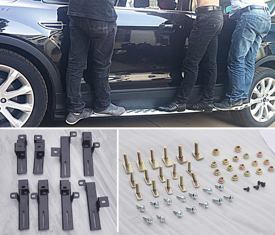 Side Steps OEM-V2 (2 pcs, Aluminum) for Ford Kuga/Escape 2013-2019 - image 5