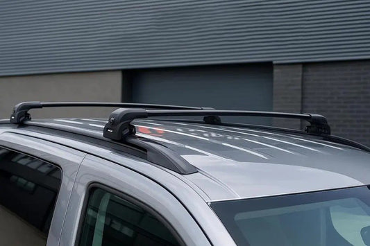 Roof Rack Cross Bars for Integrated Roof Rails Ecem V2 120 cm (2 pcs) for Peugeot Partner/Rifter 2019- - image 1