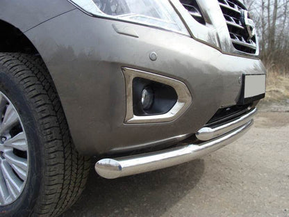 Front protection ST014 (stainless) for Toyota Rav 4 2013-2018 - Reelken Auto