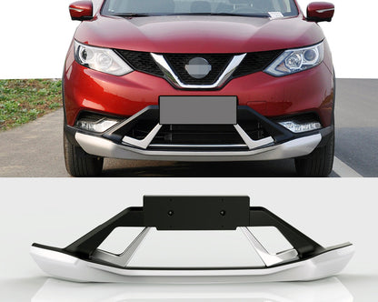Front and Rear Lip Extensions V3 (Plastic) for Nissan Qashqai 2014-2021 - image 1