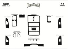 Dashboard Trim Covers for Nissan Almera N15 1995-2000 - image 1