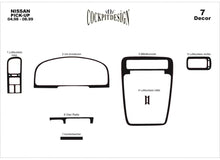 Dashboard Trim Covers (1998-1999) for Nissan NP300 1999-2015 - image 1