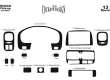 Dashboard Trim Covers (1999↗) for Nissan NP300 1999-2015 - image 1