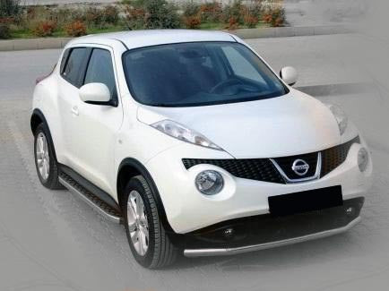 Front Bull Bar ST008-2 (Stainless Steel) for Nissan Juke 2010-2019 - image 1
