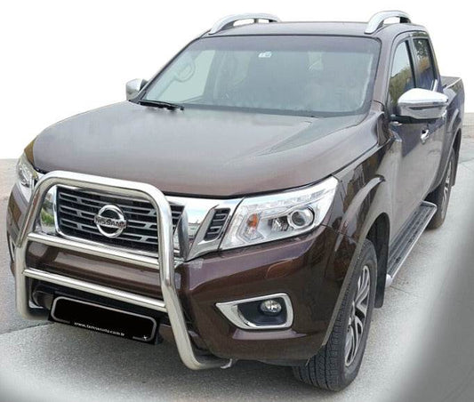 Kengurâtnik WT005 (stainless) for Nissan Navara/NP300 2016- - Reelken Auto