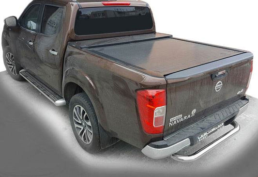 Back protection AK005 (stainless) for Nissan Navara/NP300 2016- - Reelken Auto