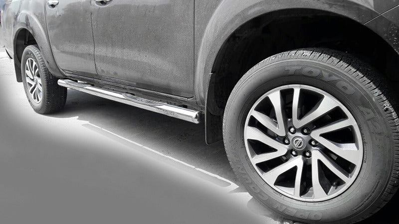 Side Bars (2 pcs, Stainless Steel) for Nissan Navara/NP300 2016- - image 1