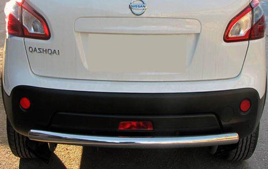 Rear arc line (stainless steel). for Nissan Qashqai 2007-2010 - Reelken Auto