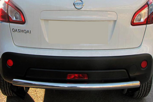 Rear bar straight (stainless steel) for Nissan Qashqai 2010-2014 - image 1
