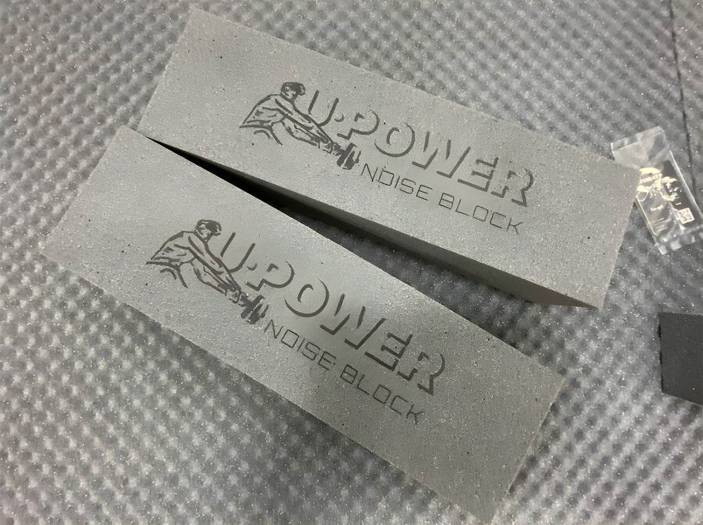 U-POWER NOISE BLOCK Acoustic BRICK block made of acoustic polyurethane foam 500 x 100 x 150 mm - Reelken Auto