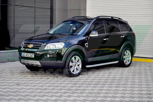 Lateral platforms Fullmond (2 pieces, aluminum) for Chevrolet Captiva 2006-2019 - image 2