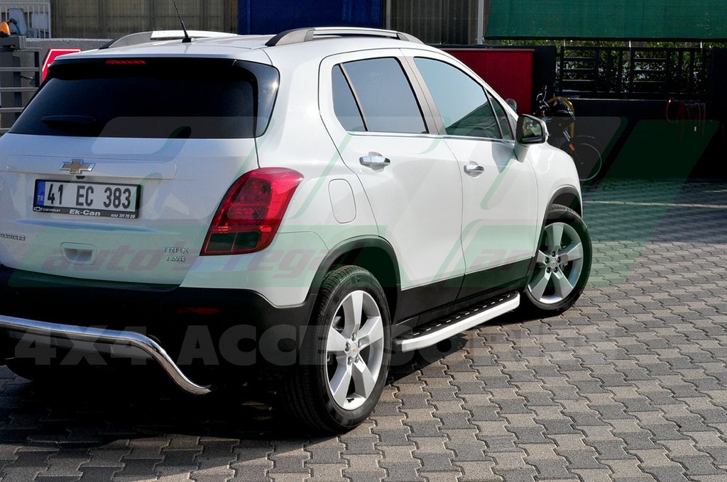 Lateral platforms Fullmond (2 pieces, aluminum) for Chevrolet Captiva 2006-2019 - image 3