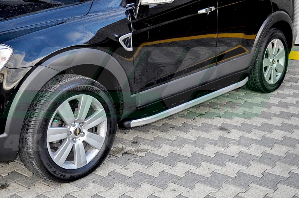 Lateral platforms Fullmond (2 pieces, aluminum) for Chevrolet Captiva 2006-2019 - image 4