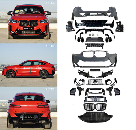 Body kit 2022+ X4M F98 for BMW X4 G02 2018- - image 1