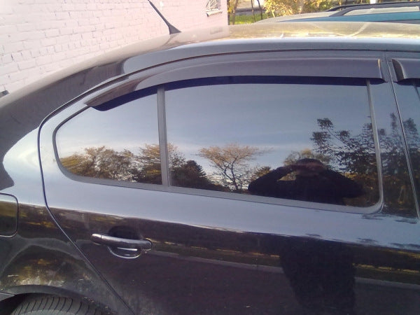 Window Deflectors Liftback (4 pcs, HIC) for Skoda Octavia II A5 2006-2010 - image 4