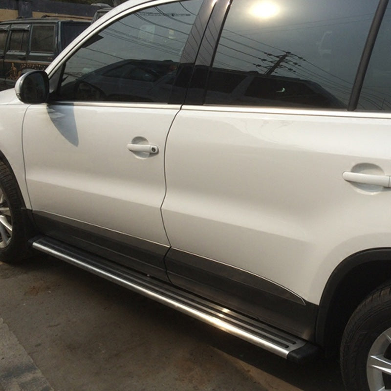 ORIGINAL! Side steps (2 pcs, aluminum) for Volkswagen Tiguan 2007-2016 - image 4