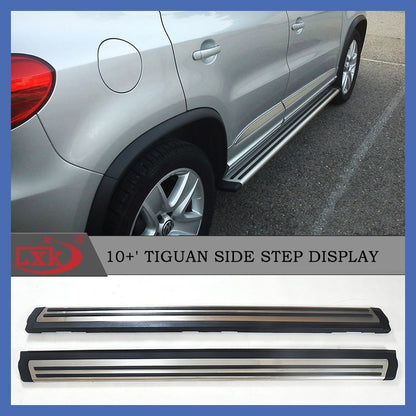 ORIGINAL! Side steps (2 pcs, aluminum) for Volkswagen Tiguan 2007-2016 - image 5