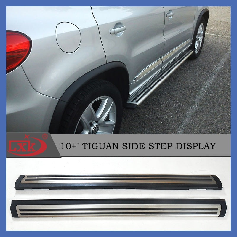 ORIGINAL! Side steps (2 pcs, aluminum) for Volkswagen Tiguan 2007-2016 - image 5