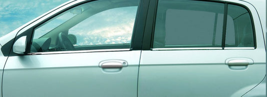 Outside border of glasses (6 pcs, stainless steel.) for Hyundai Getz - image 1