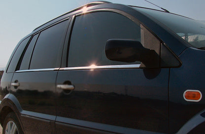 Outside border windows (4 pcs, stainless steel.) for Ford Fusion 2002-2009 - image 1
