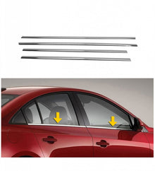 Window Trim Stainless Steel (4 pcs) for Skoda Superb 2001-2009 - image 1