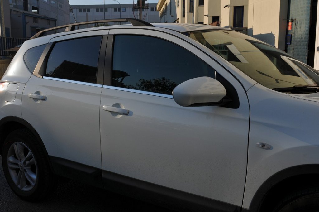 The outer border (4 pieces, stainless steel) for Nissan Qashqai 2010-2014 - image 2