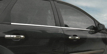 The outer edging of the glass (4 pieces, stainless.) for Ford C-Max 2004-2010 - Reelken Auto