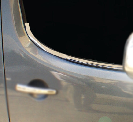 Edging of windows and doors (stainless steel) for Citroen Berlingo 2008-2018 - image 1