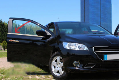 Edging glass (stainless) for Peugeot 301 - image 2