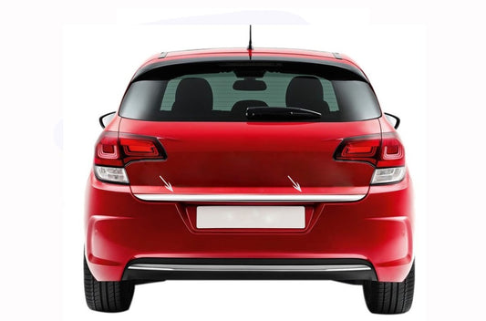 Cover on the edge of the trunk (stainless steel) for Citroen C-4 2010-2018 - image 1