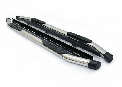 Amazon Chome side sills (2 pcs., stainless steel) for Volkswagen Amarok 2022- year - image 2