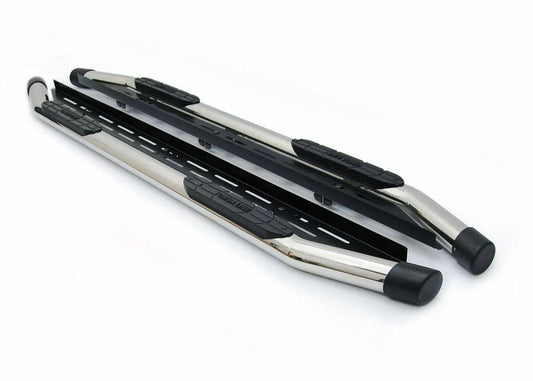 Amazon Chome side sills (2 pcs., stainless steel) for Volkswagen Amarok 2022- year - image 2