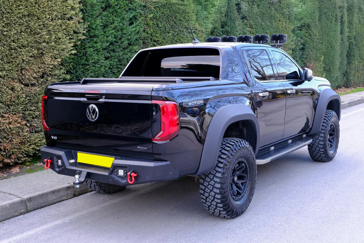 Rear Bumper Dakar V2 for Volkswagen Amarok 2022- - image 4
