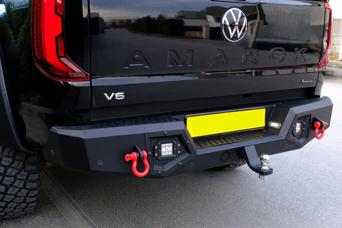 Rear Bumper Dakar V2 for Volkswagen Amarok 2022- - image 1