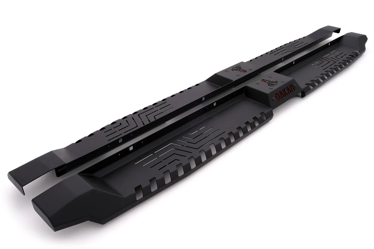 Side Steps Dakar V2 without LED (2 pcs, metal) for Volkswagen Amarok 2022- - image 1