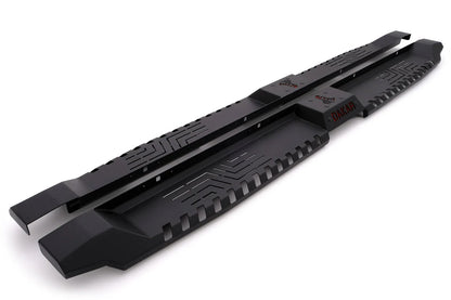 Side Steps Dakar V2 without LED (2 pcs, metal) for Volkswagen Amarok 2022- - image 1